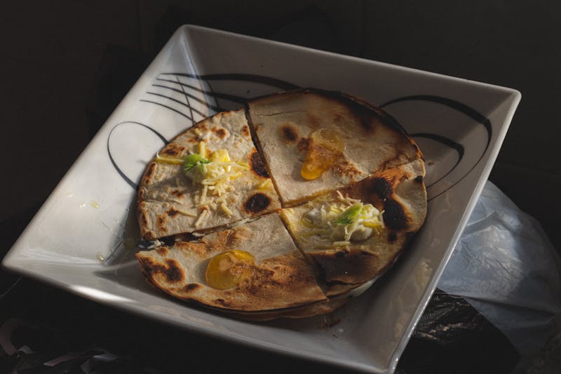 GYG Beef and Black Bean Quesadilla
