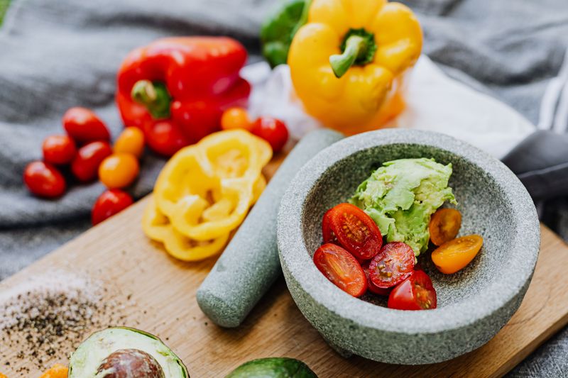 Guacamole making at GYG